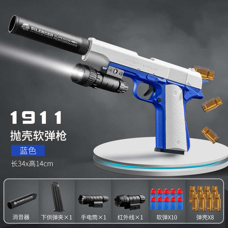 Shell-Ejecting Glock Weapon Pubg model 1911 Toy 16+