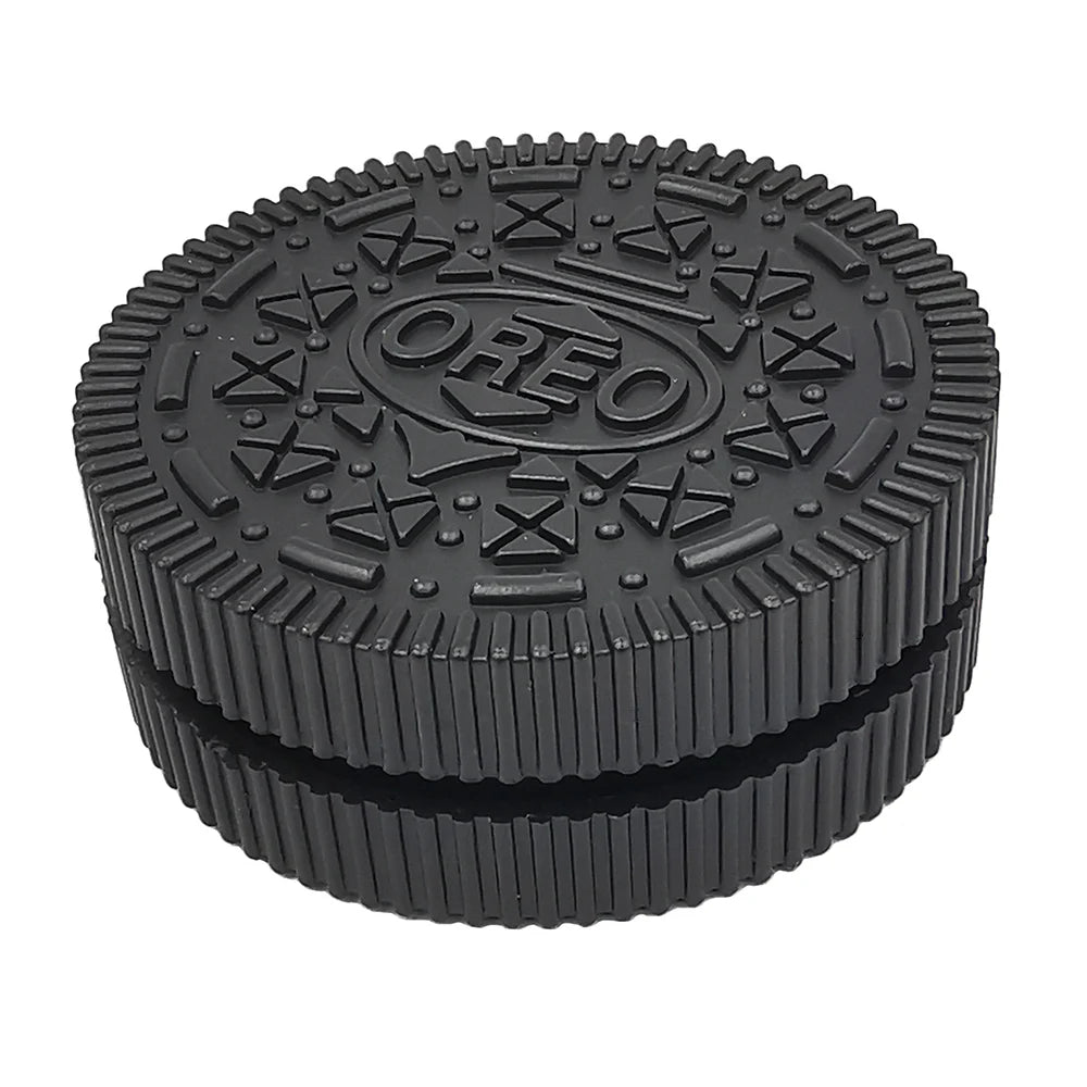 60MM Herb Grinder Plastic Cookie Biscuit  Crusher Hand Muller Cigarette Chocolate Grinder Crusher Tobacco Smoking