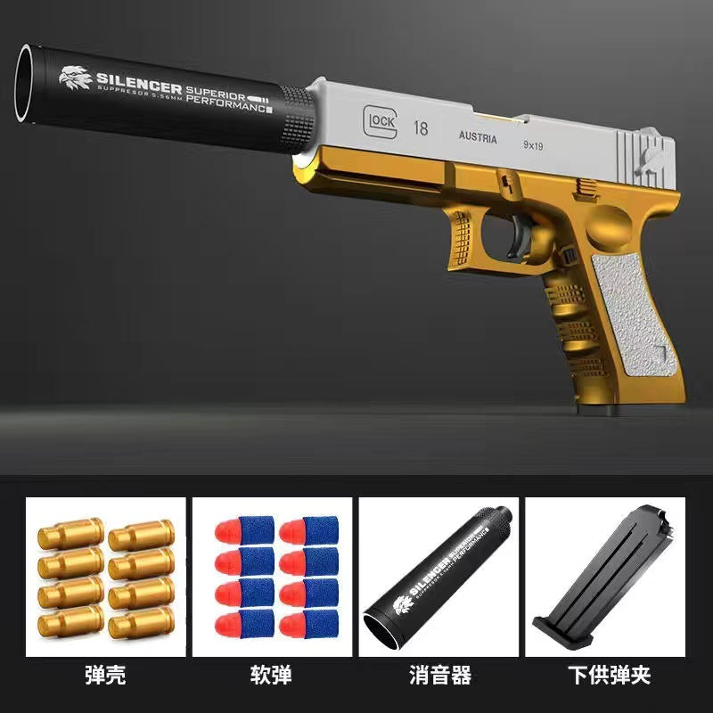 Shell-Ejecting Glock Weapon Pubg model 1911 Toy 16+